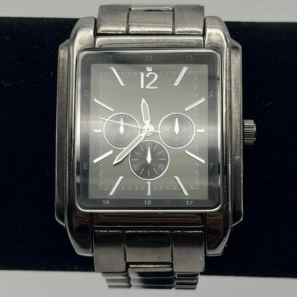 Vintage Black Retro Men’s Watch - Picture 1 of 4